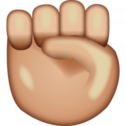 Download Raised Fist Emoji | Emoji Island