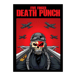 Skull Pilot Poster – Five Finger Death Punch