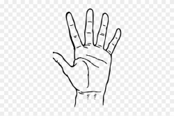 Fingers Clipart Hand Symbol - Hand Clip Art, HD Png Download ...