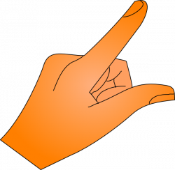 Pointed Finger Clipart | Free download best Pointed Finger Clipart ...