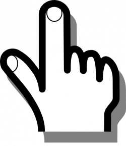 Cursor,finger, Hand, Upadte From Ocal Clip Art at Clker.com - vector ...