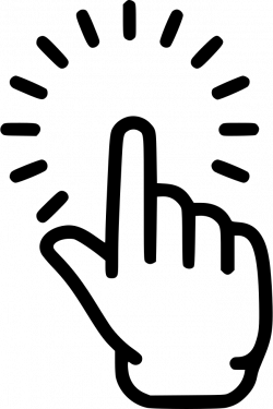 Point Pointing Finger Hand Click Touch Svg Png Icon Free Download ...