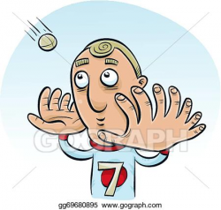 Vector Stock - Big hand catching. Clipart Illustration ...