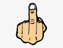 Middle Finger Clipart Png - Fuck You #2123040 - Free ...