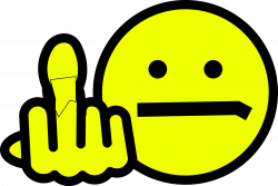 Clipart - Angry Smiley