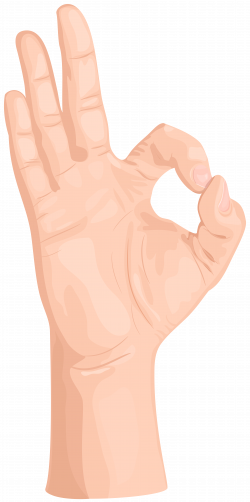 OK Hand Gesture Transparent PNG Clip Art | Gallery Yopriceville ...