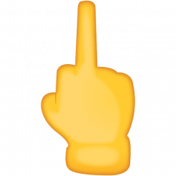 Download Middle Finger Emoji | Emoji Island