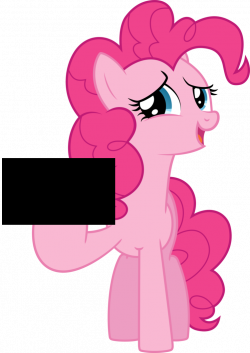 1180996 - censored, edit, implying, middle finger, pinkie pie, safe ...