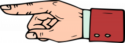 Clipart - Pointing Finger (#2)