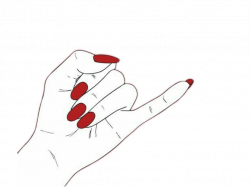 tumblr hands promise - Sticker by Blanca