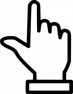 Hand Finger Pointing Up Svg Png Icon Free Download (#484176 ...