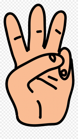 Snap Fingers Clip Art - Three Fingers Clip Art - Png ...