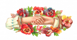 Victorian Summer Flowers Clip Art | Free Antique Flower Graphic ...