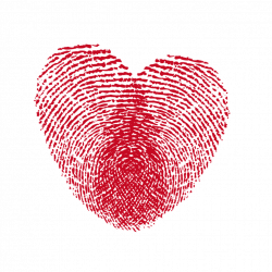 heart fingerprints blood valentinesday ftestickers...