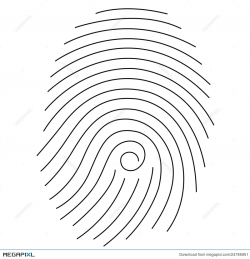 Fingerprint Illustration 24785951 - Megapixl