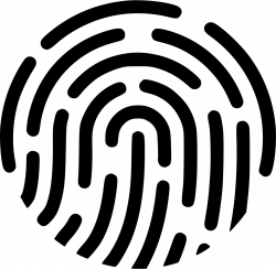 Apple Pay Payment Method E Security Finger Print Fingerprint Svg Png ...