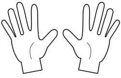 10 Fingers Clipart