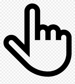 Computer Mouse Pointer Icons - Index Finger Icon Png Clipart ...