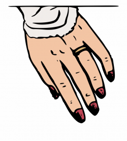Graphic Free Stock Fingers Clipart Nice Hand - Finger Nail ...