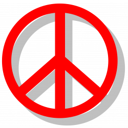 Clipart - peace sign