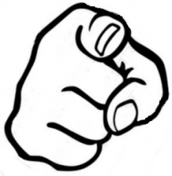 Finger pointing at you clipart jpg - Clipartix