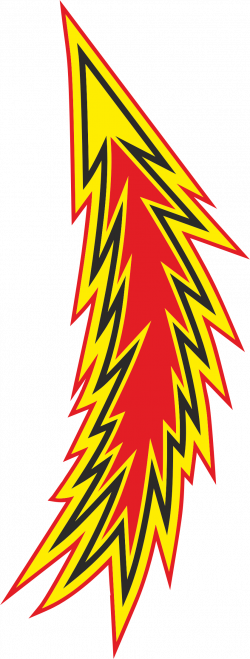 Fire And Lightning Clipart