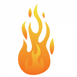 Fire cartoon flame illustration - Transparent PNG & SVG vector