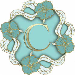 Flower Theme Capital Letter C PNG - PHOTOS PNG