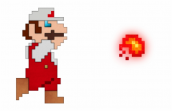 Graphic Transparent Library Real Life Fire Mario By - Mario ...