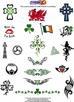 Irish Tattoos for Women | the tattoo i want on here is the green and ...