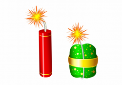 Cracker Clipart Red Firework - Firecrackers Clipart Png ...