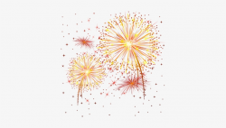 Fireworks Confetti Orange Red Stars - Sparkle Transparent ...