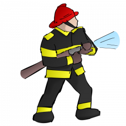 Clipart - Fire Fighter