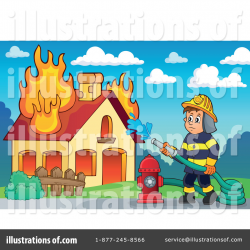 Fireman Clipart #1315429 - Illustration by visekart