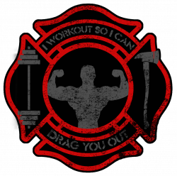 American Firefighter Gym Rat Decal – American Responder Designs