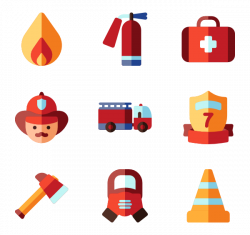 29 firefighter icon packs - Vector icon packs - SVG, PSD, PNG, EPS ...