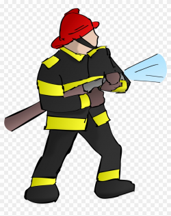 Firefighter Fire Fireman Hose Png Image - Fireman Clipart ...