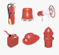 Hydrant Clipart Firefighter Equipment - Tools Used By ...