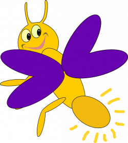Purple Firefly 5 Clip Art at Clker.com - vector clip art online ...