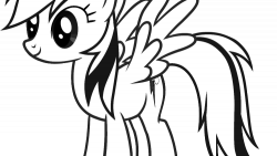 Rainbow Dash Coloring Page | Clipart Panda - Free Clipart Images