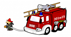 File:Fireman and engine by mimooh.svg - Wikimedia Commons