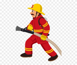 Fire Safety & Security - Fireman Clipart - Free Transparent ...