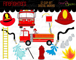 Firefighter Clipart Fireman Firefighter Clip Art Fire Engine ...