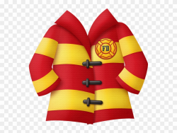 Fire Jacket - Fireman Suit Clipart - Free Transparent PNG ...