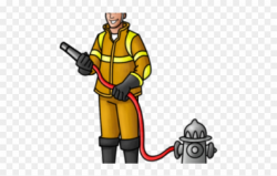 Fireman Transparent Clipart (#3239798) - PinClipart