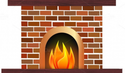 Fireplace clipart design - Clipartix