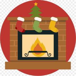 Christmas Fireplace png download - 1026*1026 - Free ...