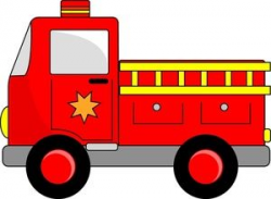 Fire Engine Clipart Image: Cartoon Firetruck | Creating Printables ...