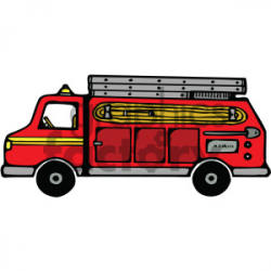 cartoon fire truck clipart. Royalty-free clipart # 405466