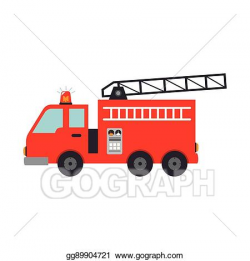 Vector Stock - Fire truck equipement service emergency ...